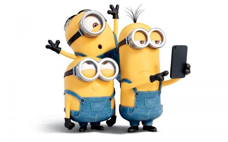 Gambar minions Selfie