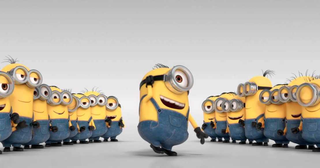 Gambar minions dansa