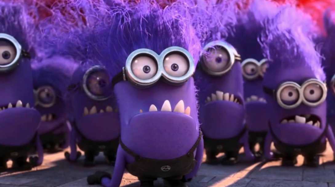 Gambar minions ungu 2