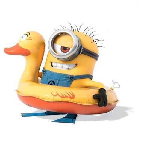 gambar minions lucu bebek