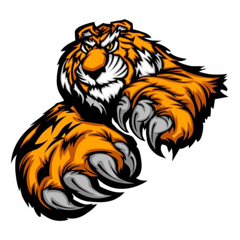 Us 2 12 15 Off Tancredy 15 15cm Cool Tiger Cartoon Car Sticker Funny 3d Vinyl Wall Body Colorful Custom Sticker Decal 