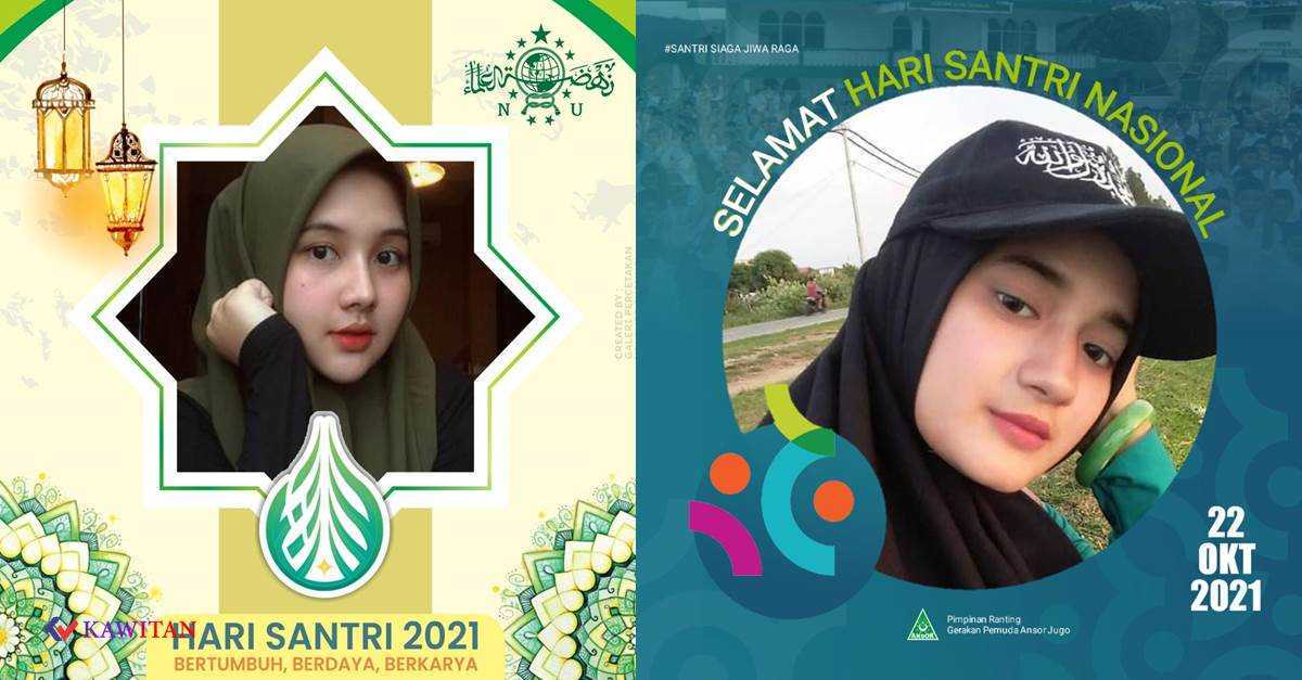 Link Twibbon Hari Santri Nasional 2021, Tinggal Pakai