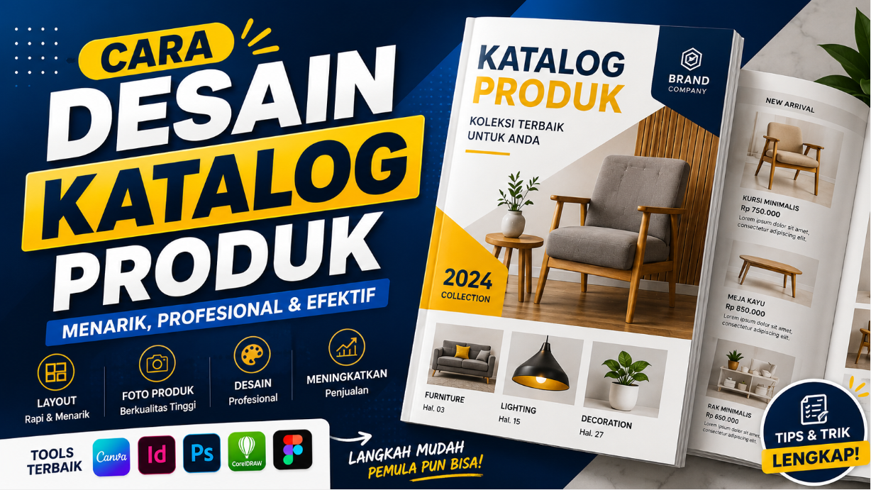 Cara Desain Katalog Produk
