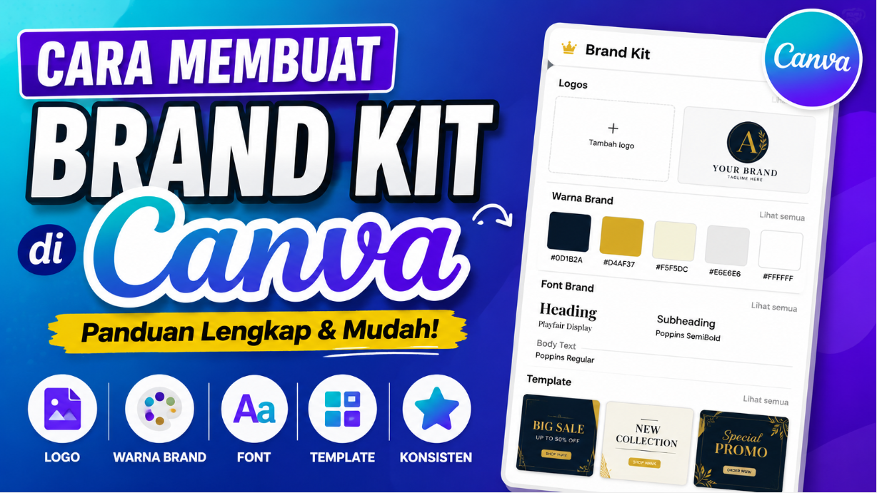 Cara Membuat Brand Kit di Canva