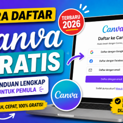Cara daftar canva gratis