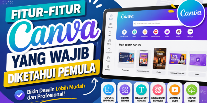 Fitur-Fitur Canva yang Wajib Diketahui