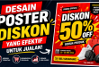 Desain Poster Diskon