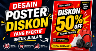 Desain Poster Diskon