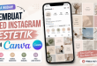 cara buat feed instragram